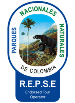 Colombia National Parks R.E.P.S.E endorsement badge | Aval PNN Los Nevados- Repse